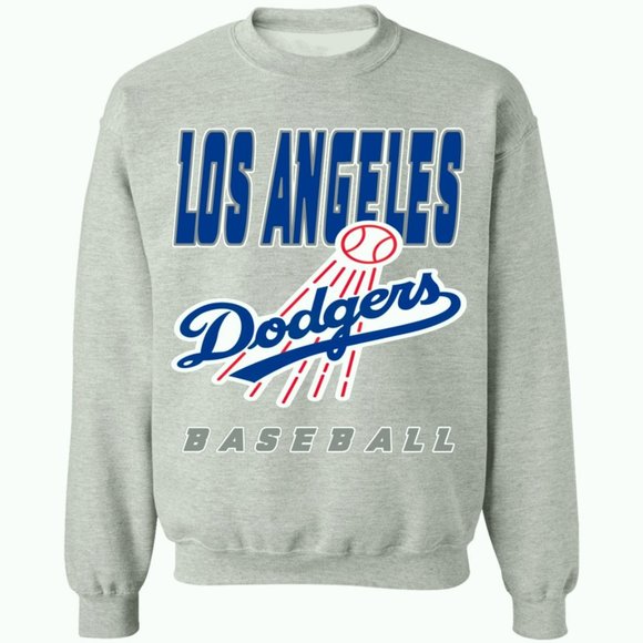 Los Angeles LA Dodgers 1990's Retro MLB Sweatshirt, LA Dodgers Unisex Sweatshirt - Picture 2 of 4